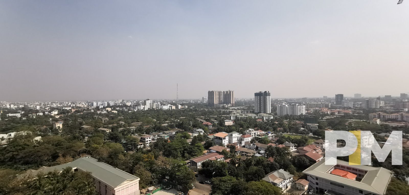 view from Condo - Yangon Property