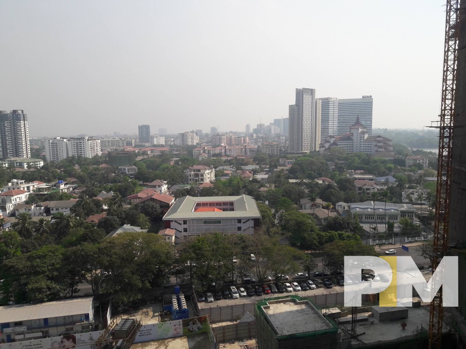 view from Condo - properties in Yangon