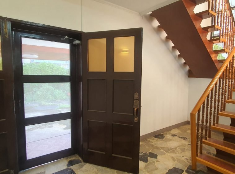 Entrance view of house - Myanmar Real Estate