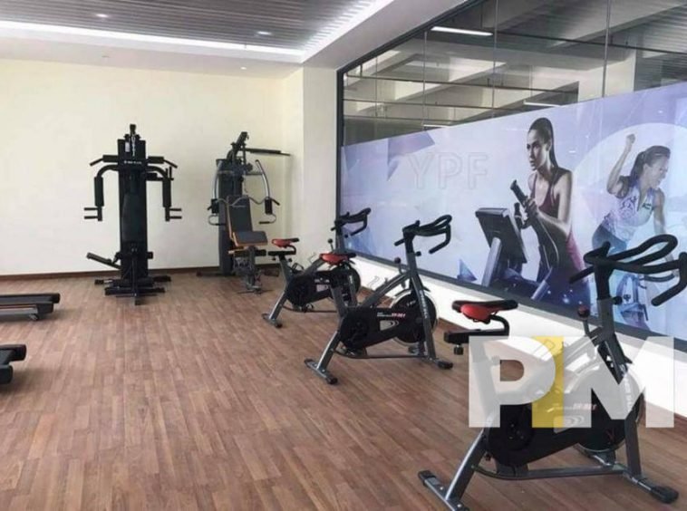 Gym - Condo for rent in Yankin