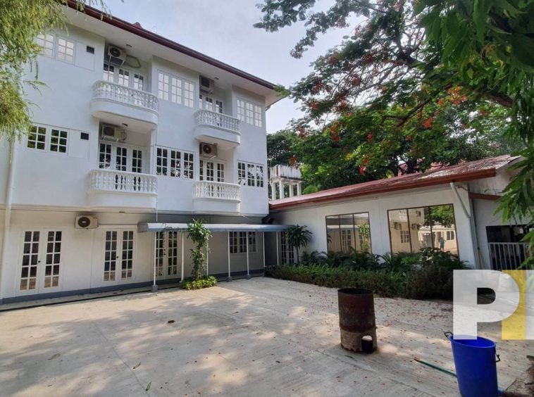 House with balconies - Rent in Myanmar