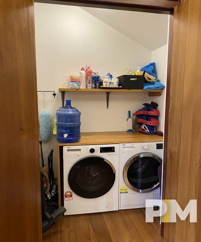 Laundry and Storage - Yangon Property