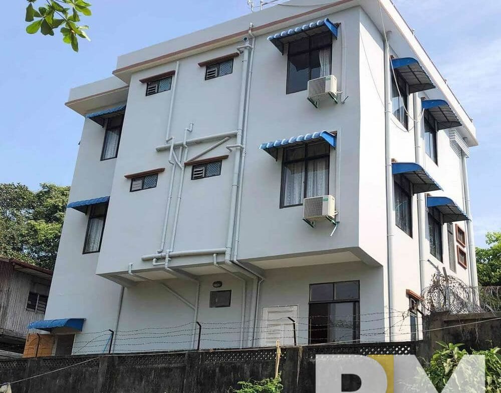 Side view of the house - House for rent in Mayangone