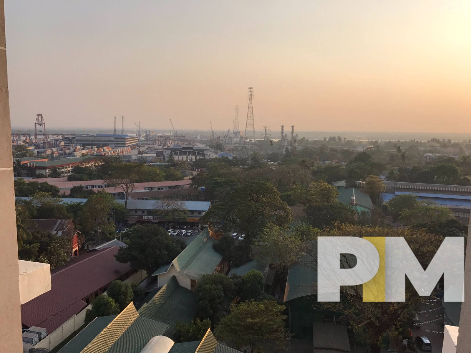 View from Condo - Rent in Myanmar