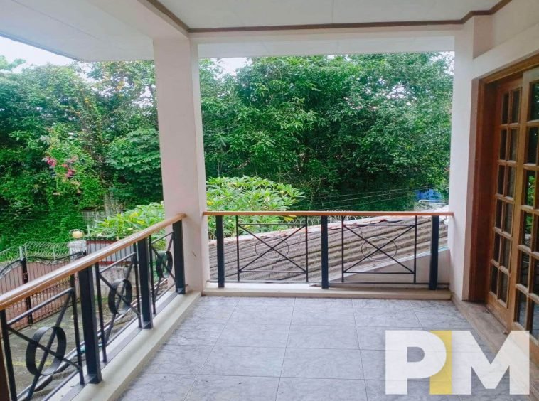 balcony - House for rent in Yankin