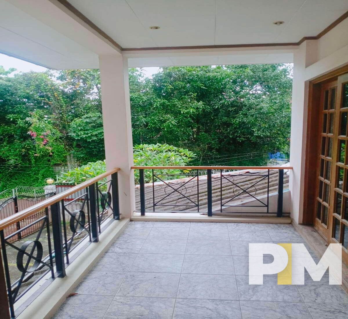 balcony - House for rent in Yankin