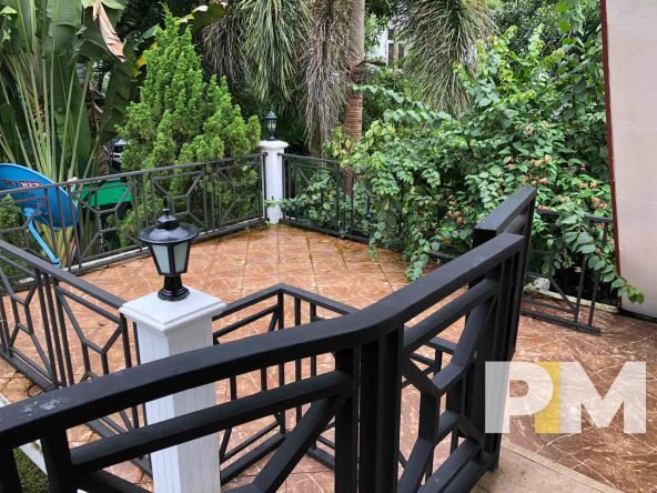 balcony - Myanmar Luxury House