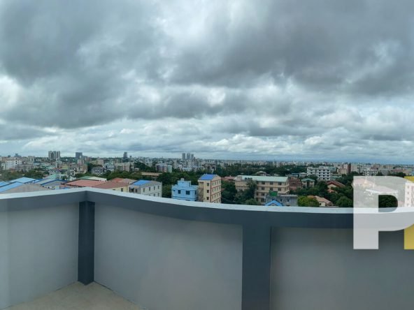 balcony - Myanmar Penthouse for rent