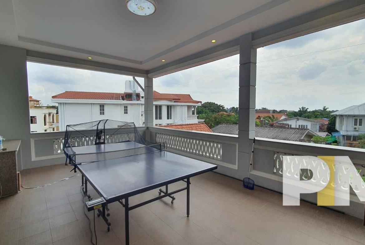 balcony - Yangon Luxury House