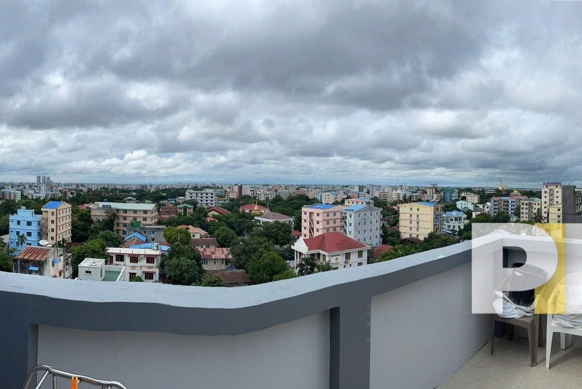 balcony - penthouse for rent in South Okkalapa