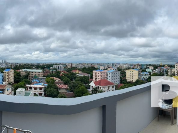 balcony - penthouse for rent in South Okkalapa