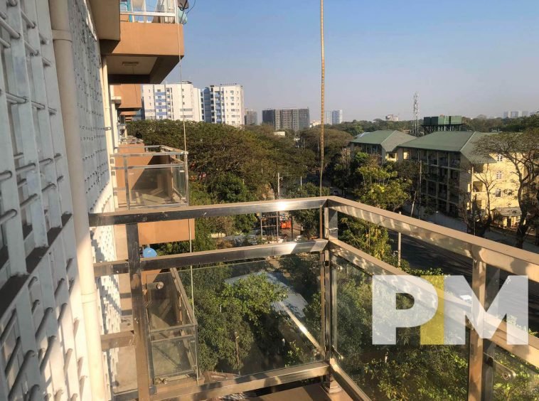 balcony view - Condo for rent in Hlaing