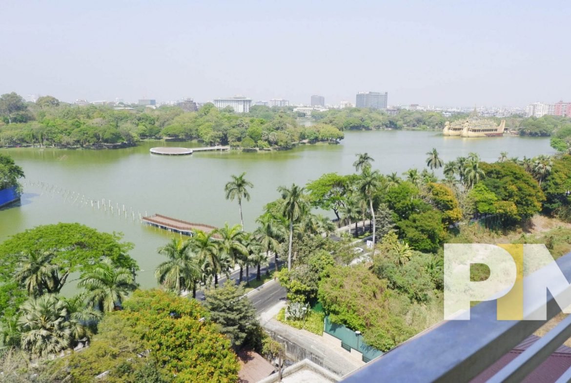 balcony view - Myanmar Condo for rent