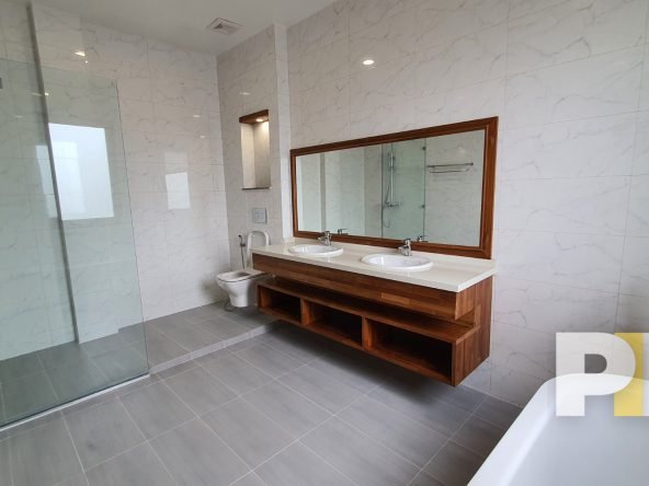 bathroom with bathtub - Myanmar Property
