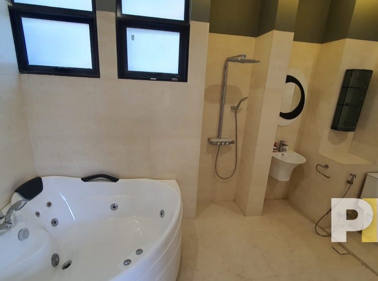 bathroom with bathtub - Real Estate in Yangon