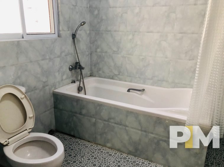 bathroom with bathtub - Real Estate in Yangon