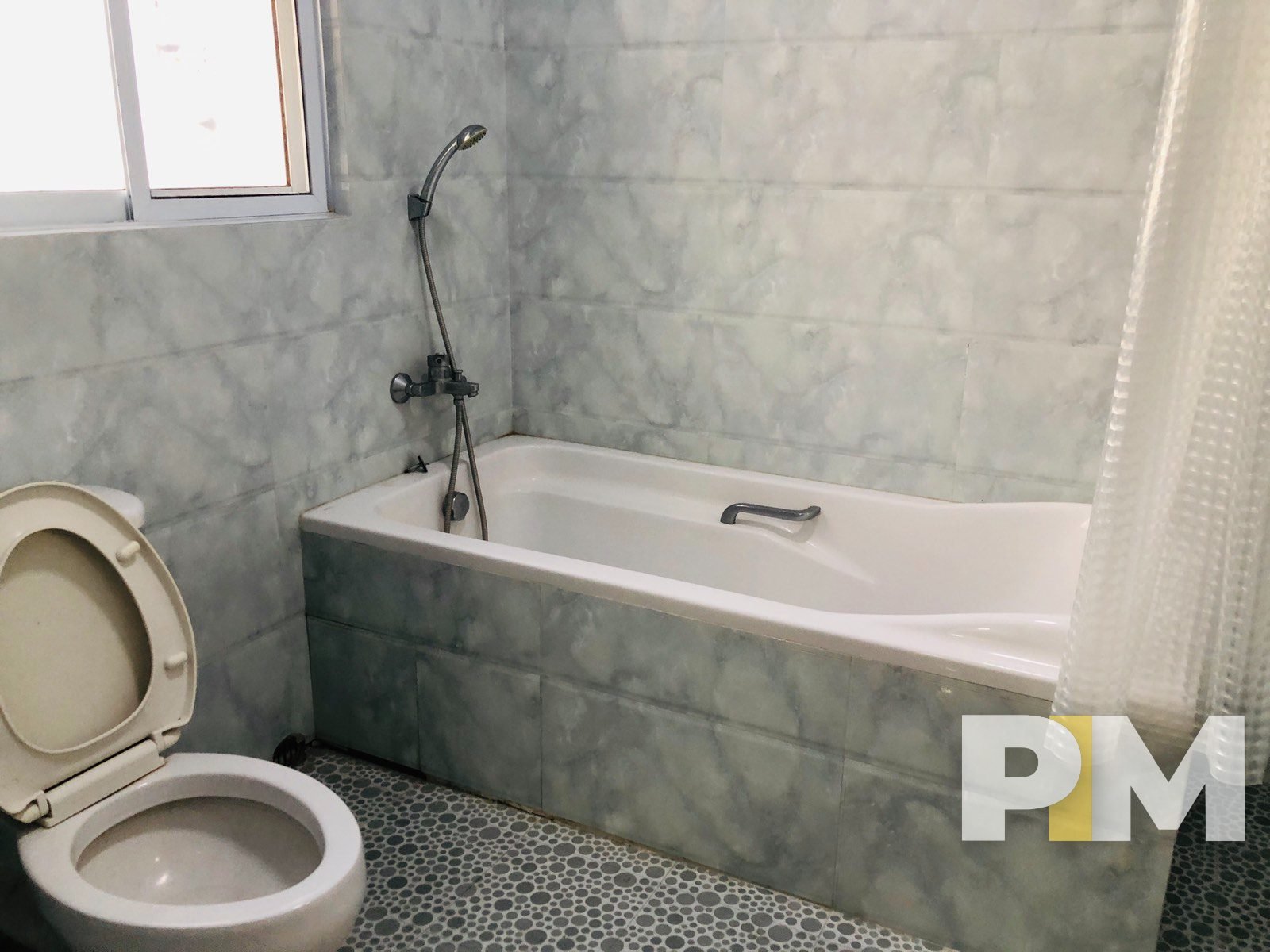 bathroom with bathtub - Real Estate in Yangon