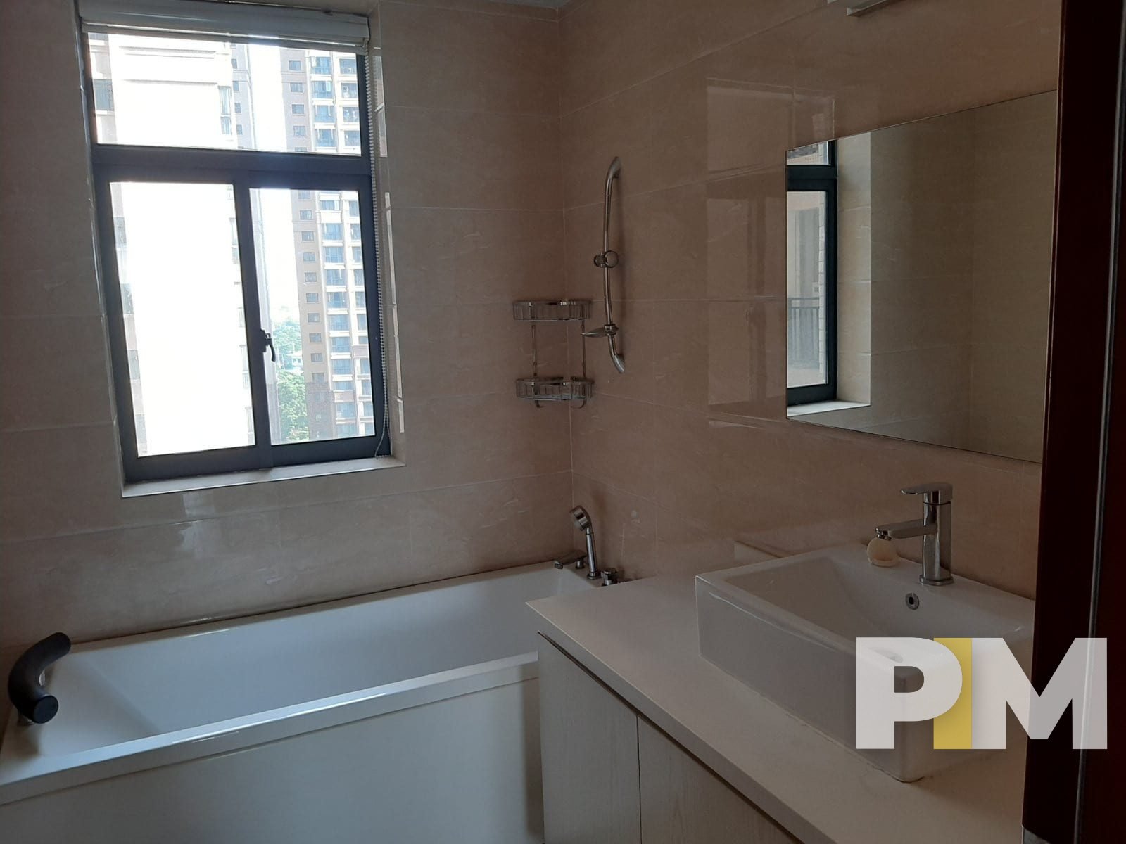 bathroom with bathtub - Yangon Property