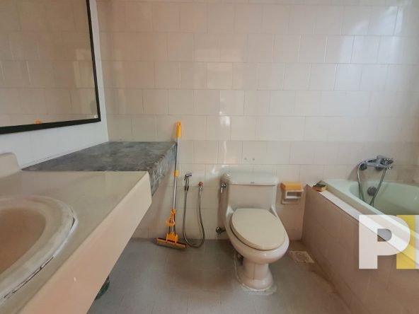 bathroom with bathtub - Yangon Real Estate