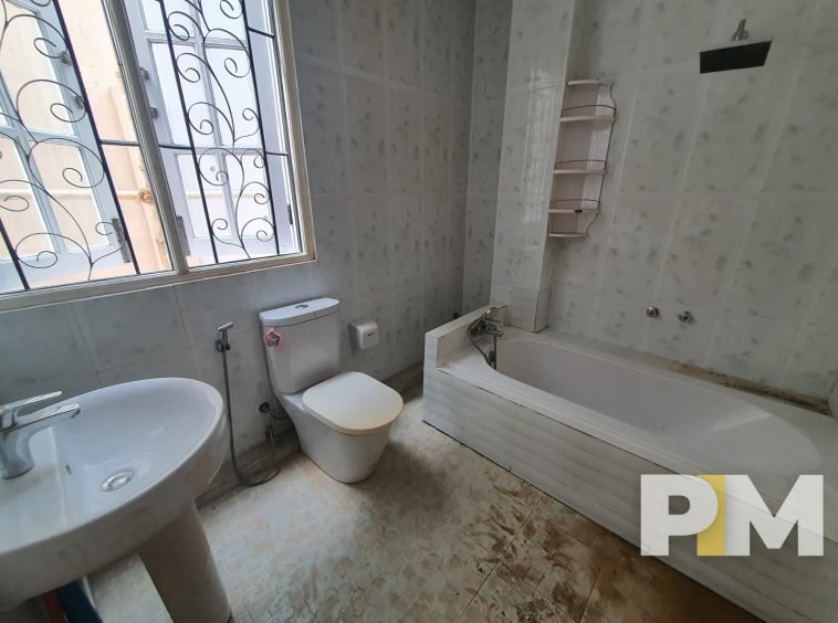 bathroom with bathtub - Yangon Real Estate