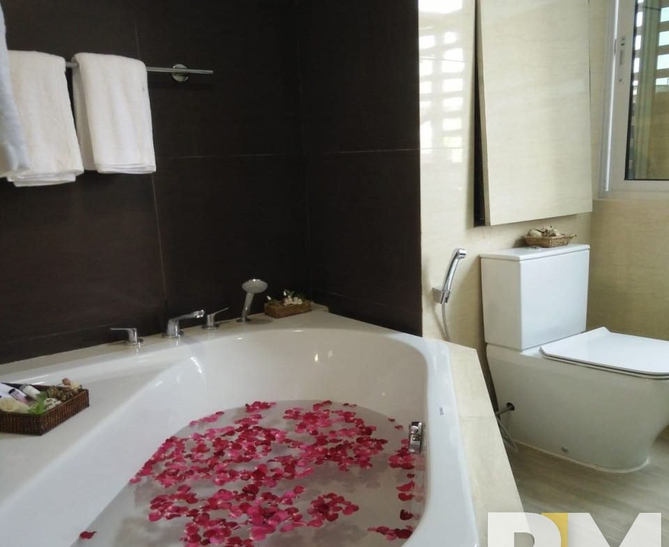 bathroom with bathtub - properties in Yangon