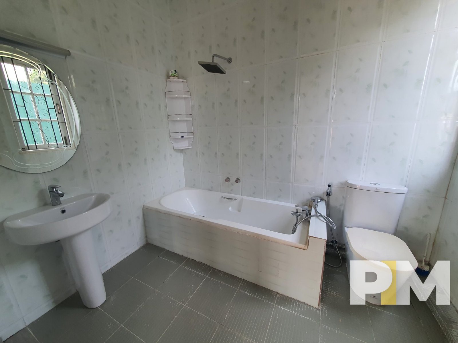 bathroom with bathtub - properties in Yangon