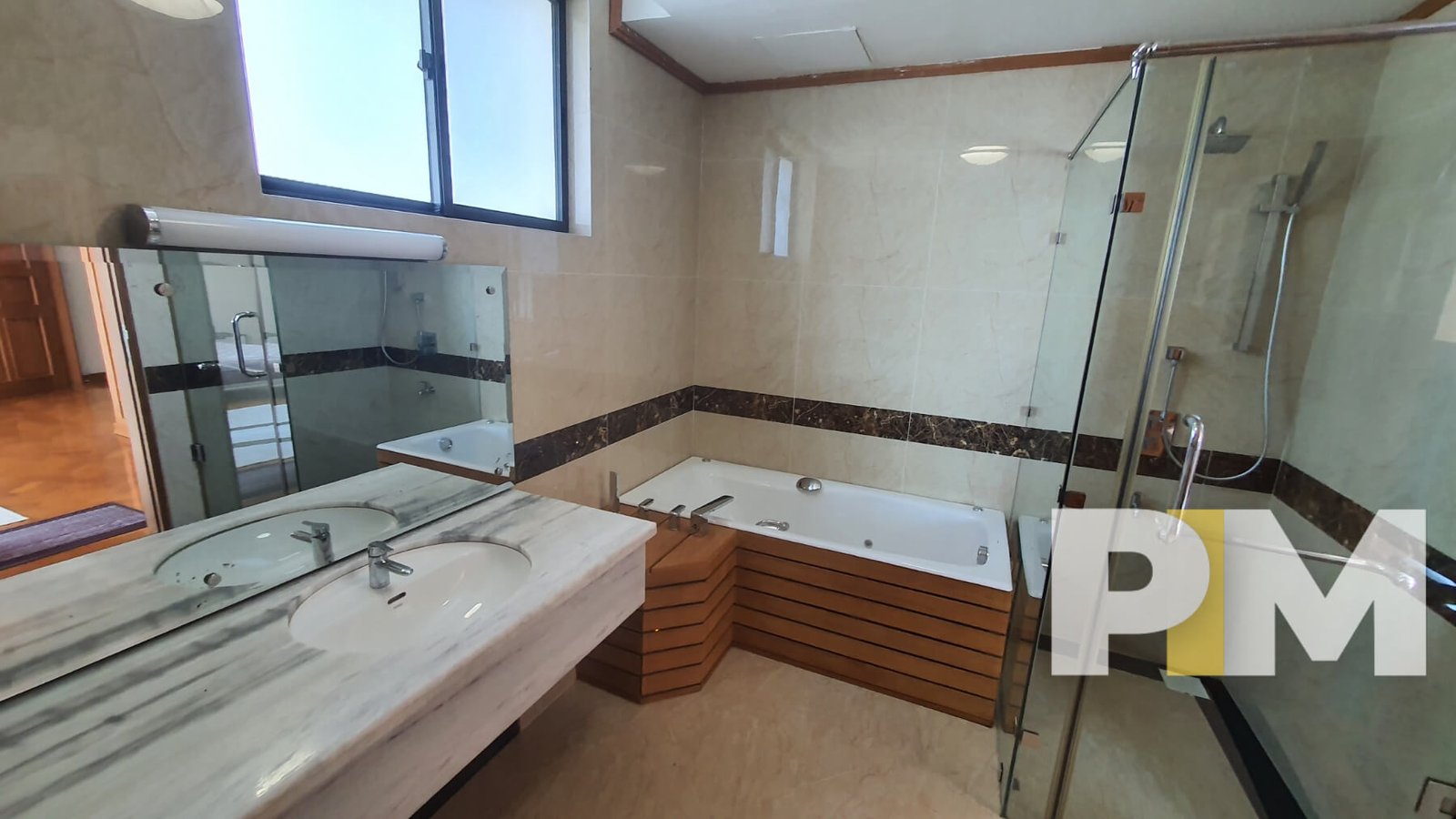 bathroom with bathtub - properties in Yangon