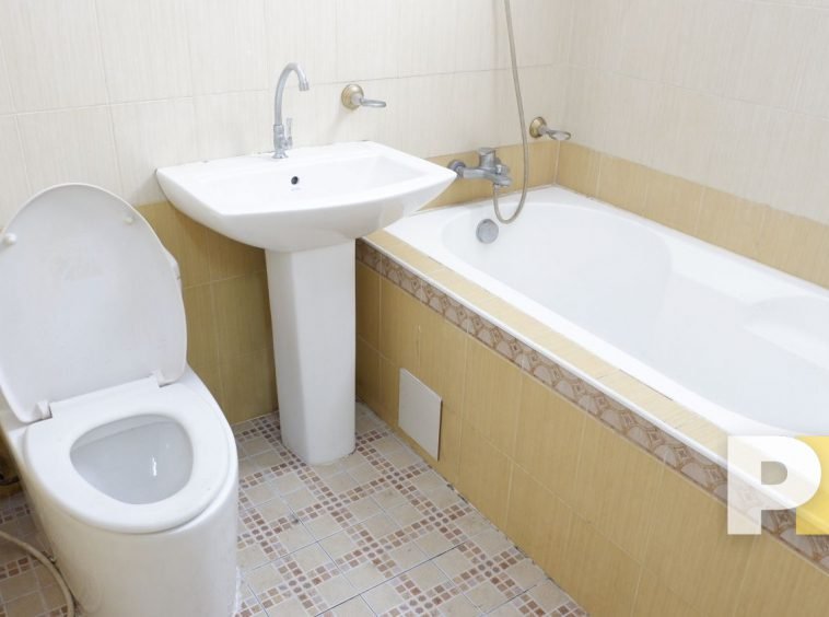 bathroom with bathtub - properties in Yangon