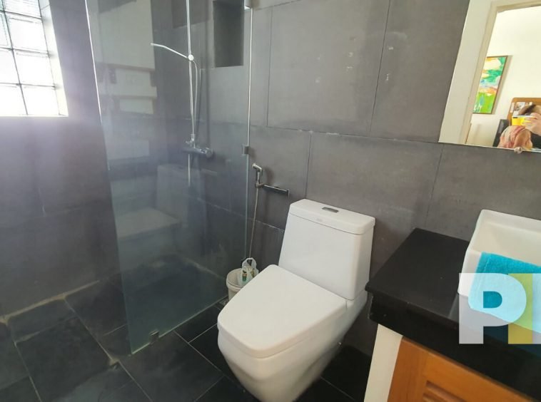 bathroom with sink - Home Rental Myanmar