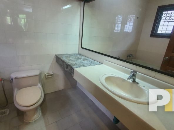 bathroom with sink - Home Rental Yangon