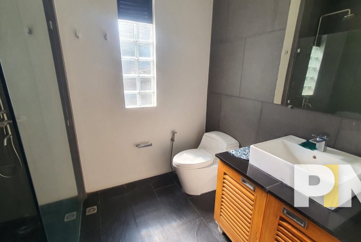 bathroom with sink - Home Rental Yangon