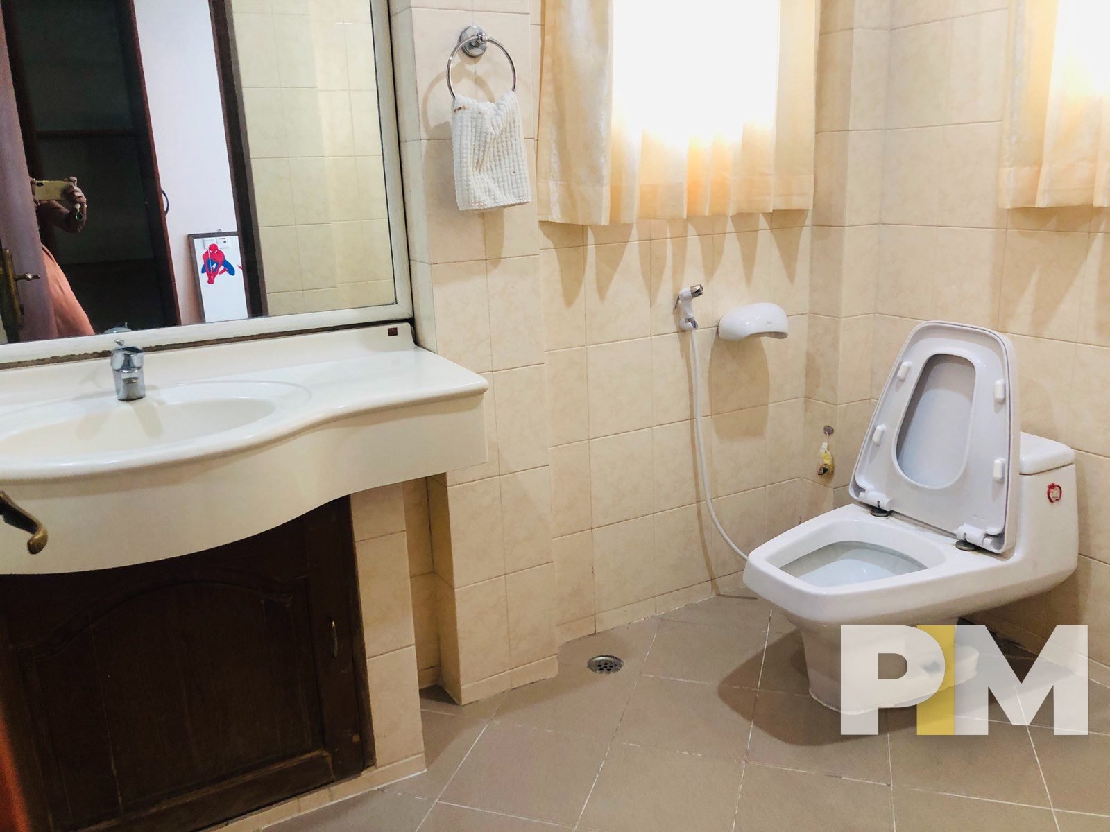 bathroom with sink - Real Estate in Yangon