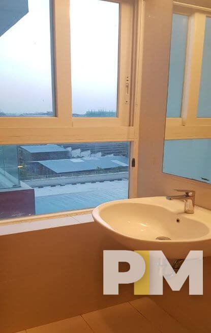 bathroom with sink - Yangon Property