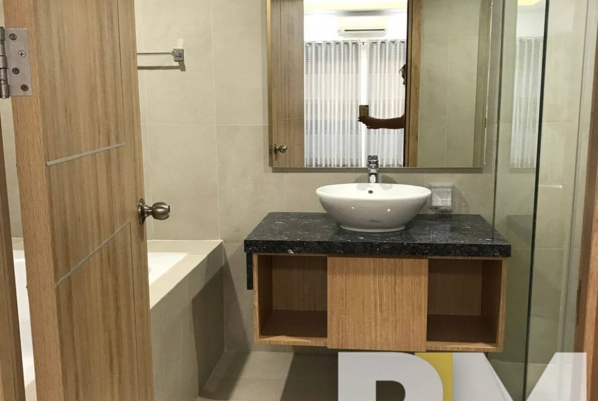 bathroom with sink - Yangon Property