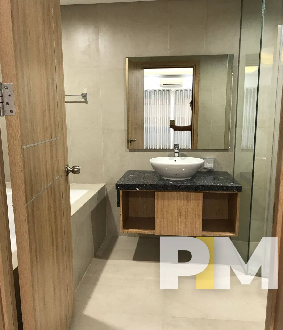bathroom with sink - Yangon Property