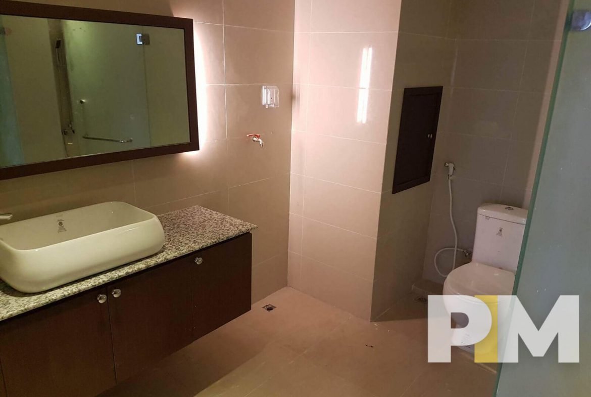 bathroom with sink - Yangon Real Estate