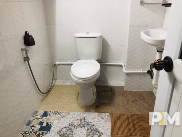bathroom with sink - property in Yangon