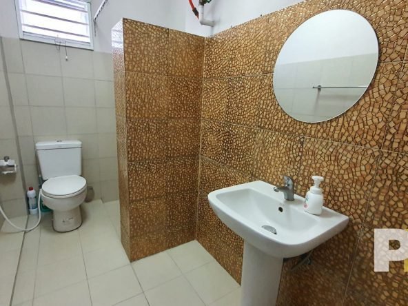 bathroom with sink - property in Yangon