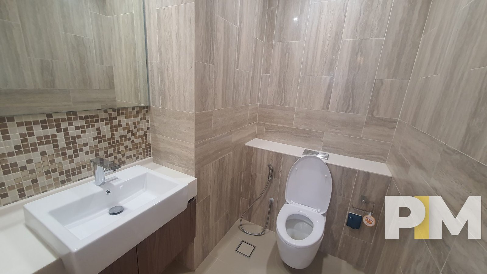 bathroom with sink - property in Yangon