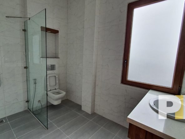 bathroom with tub - Yangon Luxury House