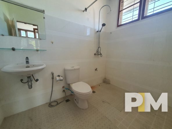 bathroom with tub - Yangon Property
