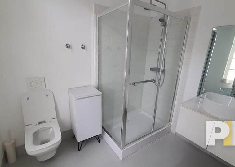 bathroom with tub - Yangon Property