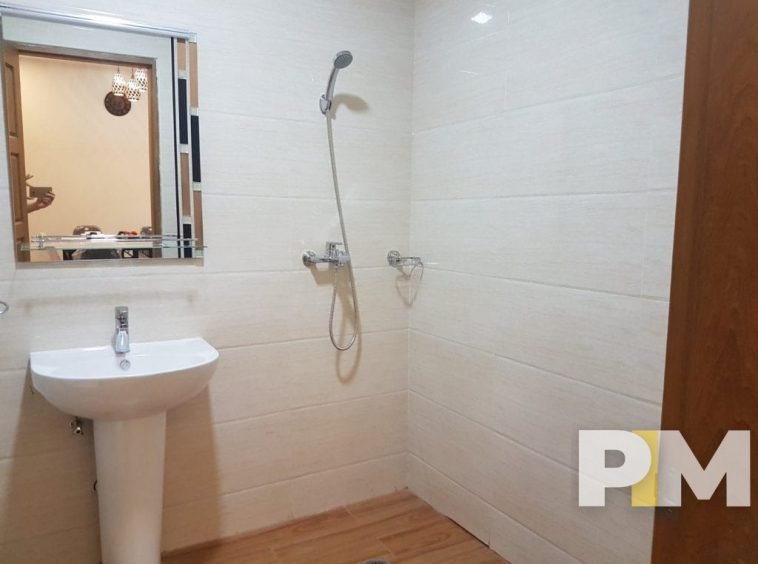 bathroom with tub - property in Yangon