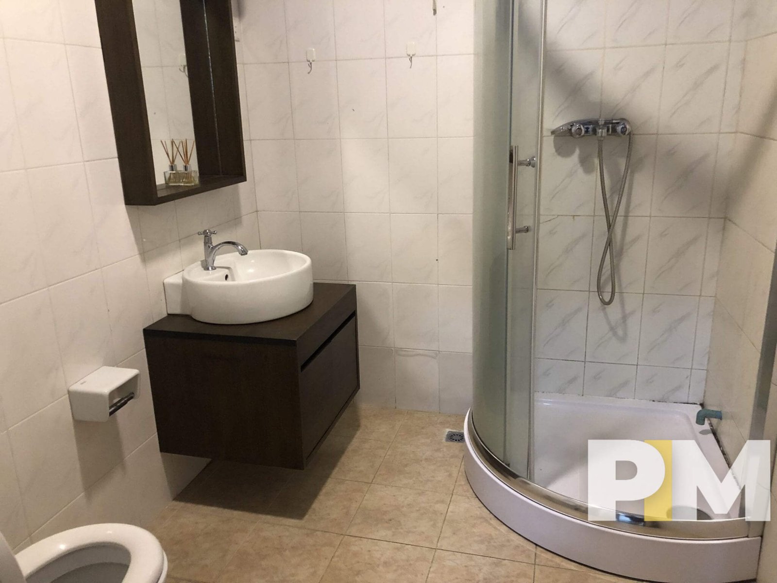 bathroom with tub - property in Yangon