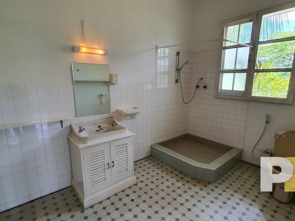 bathroom with tub - property in Yangon