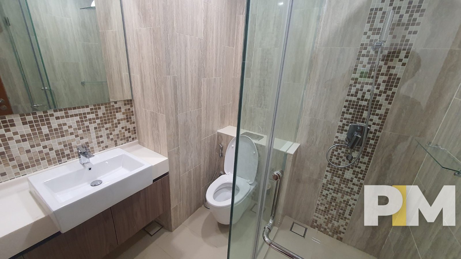 bathroom with tub - property in Yangon