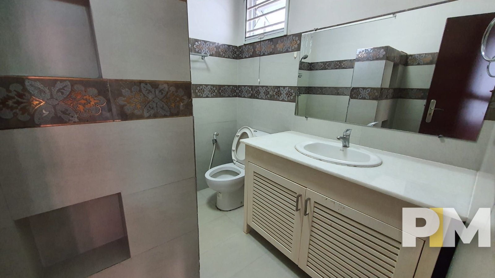 bathroom with washing basin - property in Yangon
