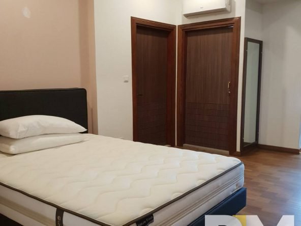 bedroom with air conditioner - Home Rental Yangon