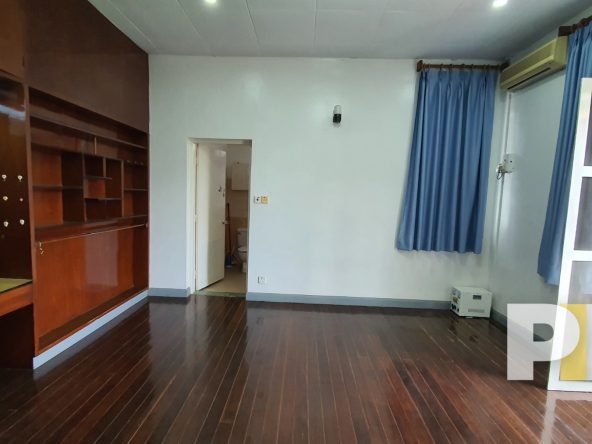 bedroom with air conditioner - Yangon Property