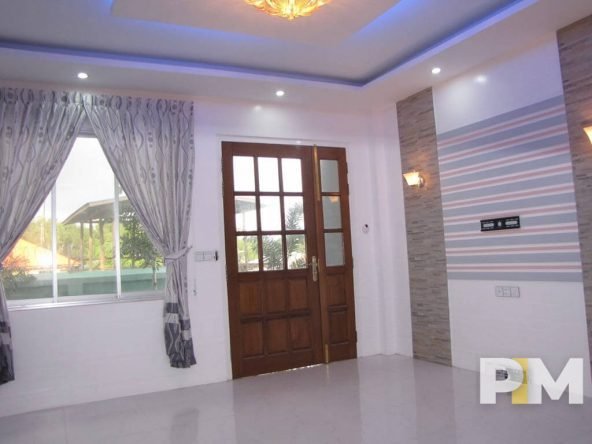 bedroom with air conditioning - property in Yangon